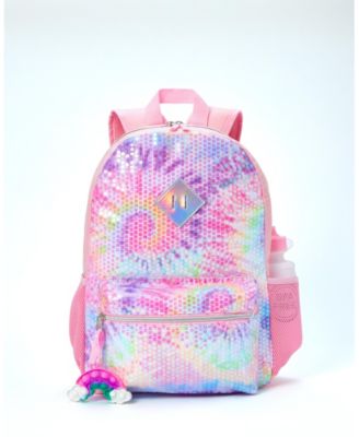 InMocean Girls Tie Dye Backpack, 6 Piece Set