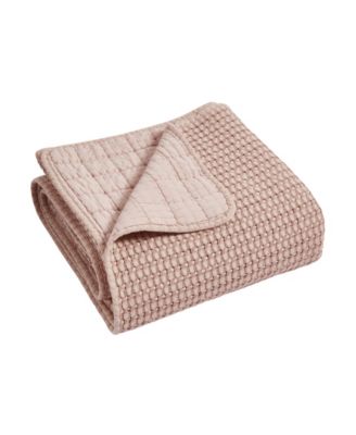 Mills Waffle Stitched Quilted Throw, 60" x 50"