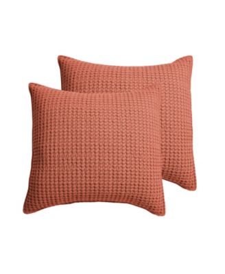 Mills Waffle 2-Piece Sham Set, European