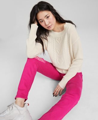 Macy's heart clearance sweater