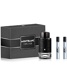 Montblanc Men's 3-Pc. Explorer Fragrance Gift Set