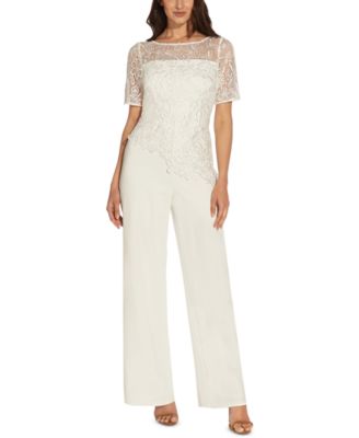 womens white jumpsuit macy's