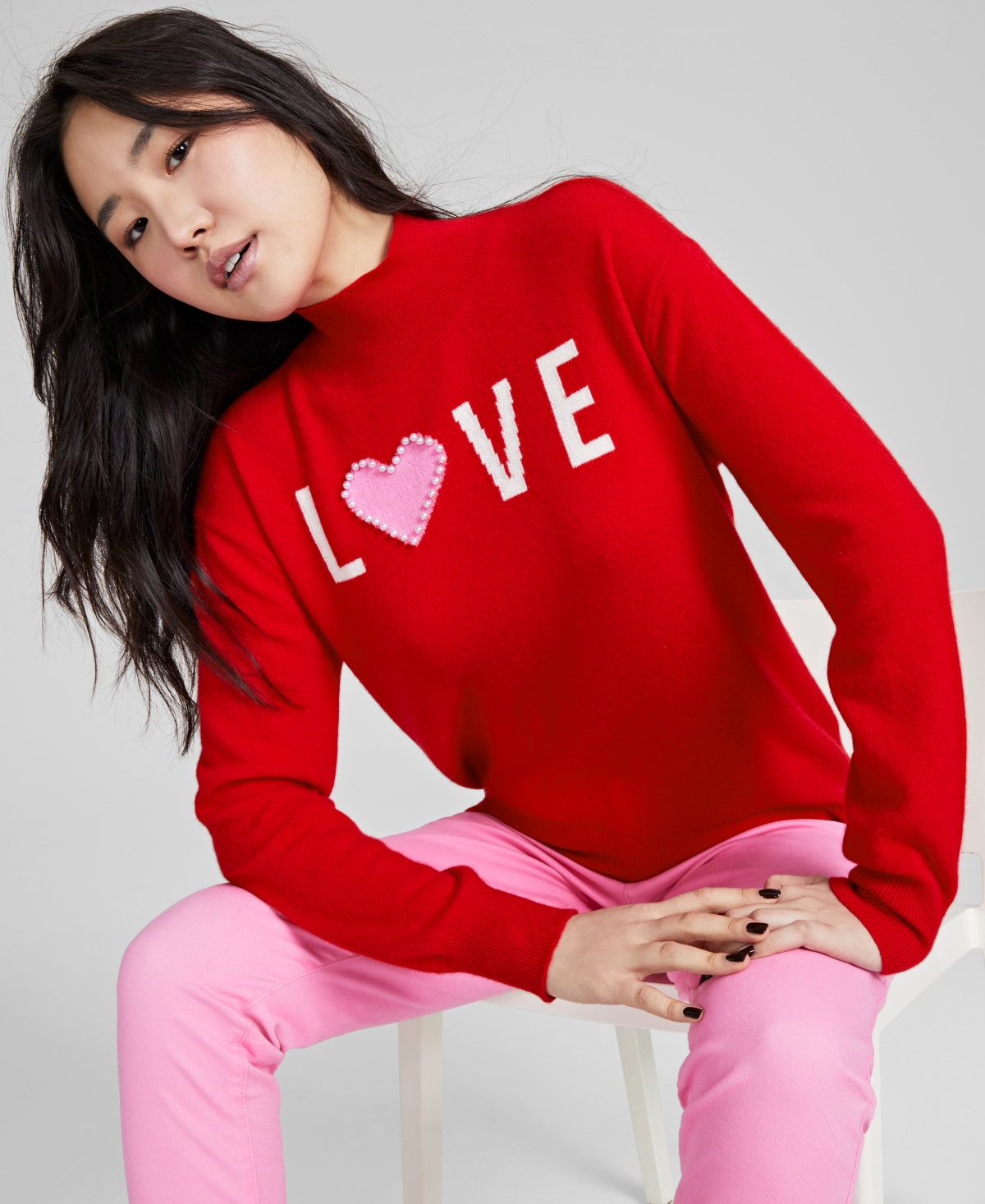 Charter Club Women's 100% Cashmere Love Sweater, Created for Macy's