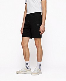 Hugo Boss Skoleman Cotton Black Shorts 