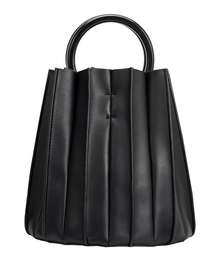 Melie Bianco Women's Lily Top Handle Bucket Bag & Reviews - Handbags ...
