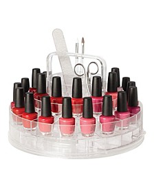 Clearly Chic Nail Polish and Accessories Organizer