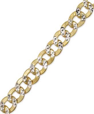 Macy's - Figaro Chain Bracelet in 14k Gold