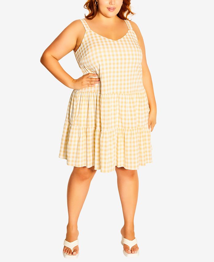 City chic sale gingham dress