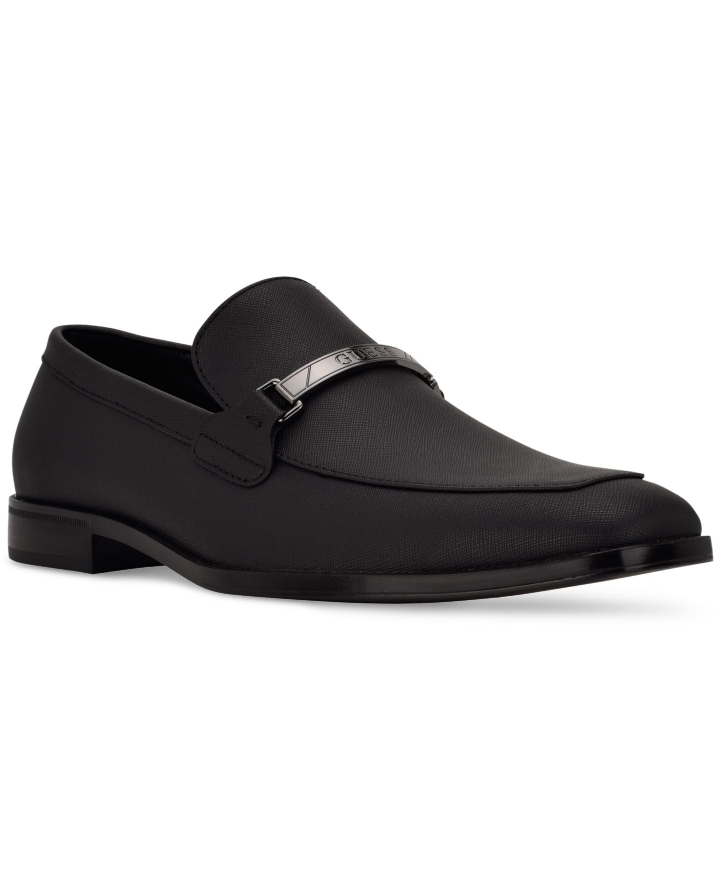 Мужские туфли GUESS Handy Dress Loafer, цвет: Чёрный — фото 1