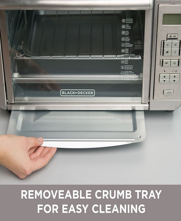 Black & Decker 6Slice Digital Convection Counter Top Toaster Oven Macy's