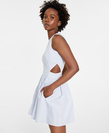 French Connection Women's Adelade Organic Cotton Fit & Flare Dress
