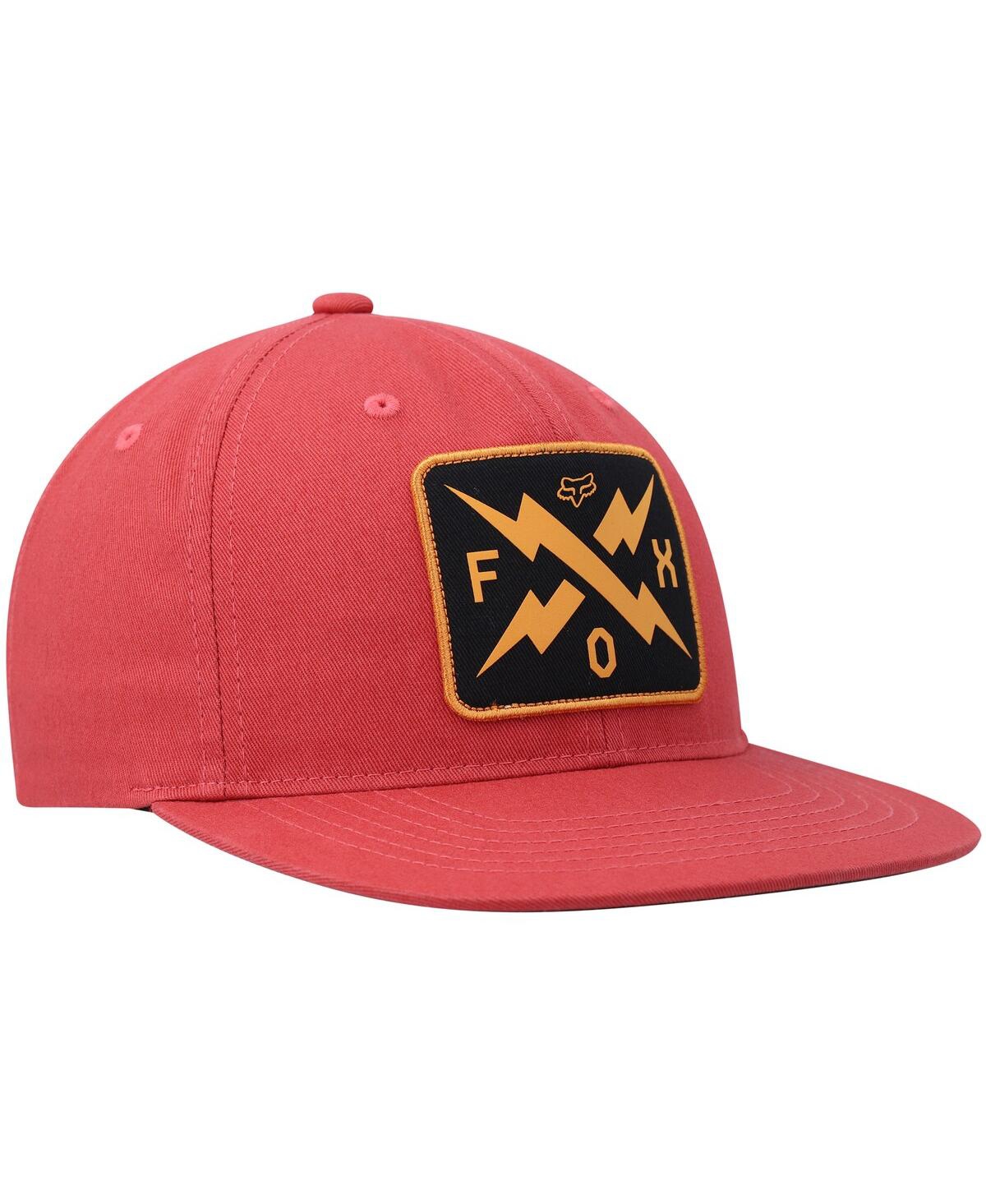 Shop Fox Men's  Red Calibrated Snapback Hat