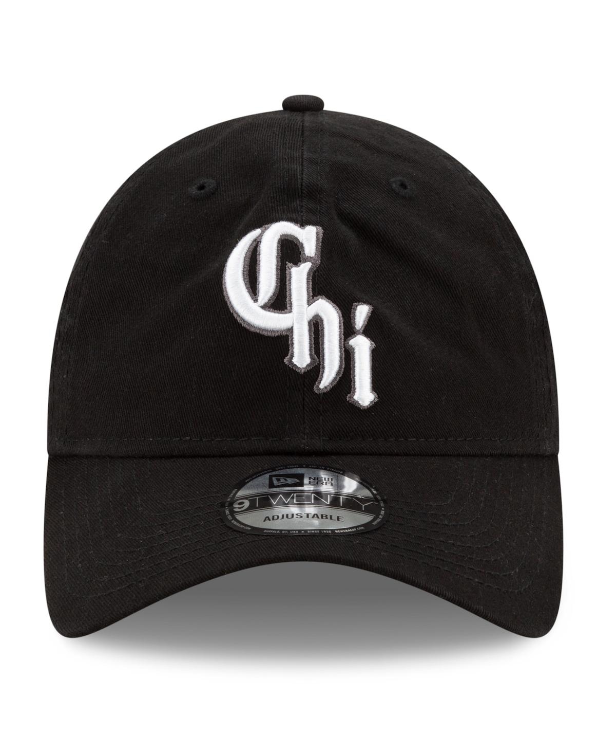 New Era Black Chicago White Sox 2021 City Connect 9twenty Adjustable Hat In Black