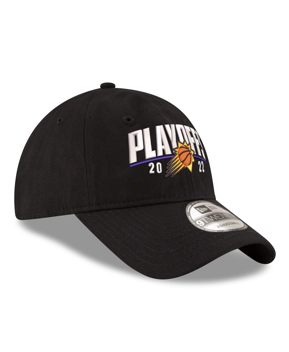 New Era Black Phoenix Suns 2022 Nba Playoffs Arch 9twenty Adjustable Hat In Black