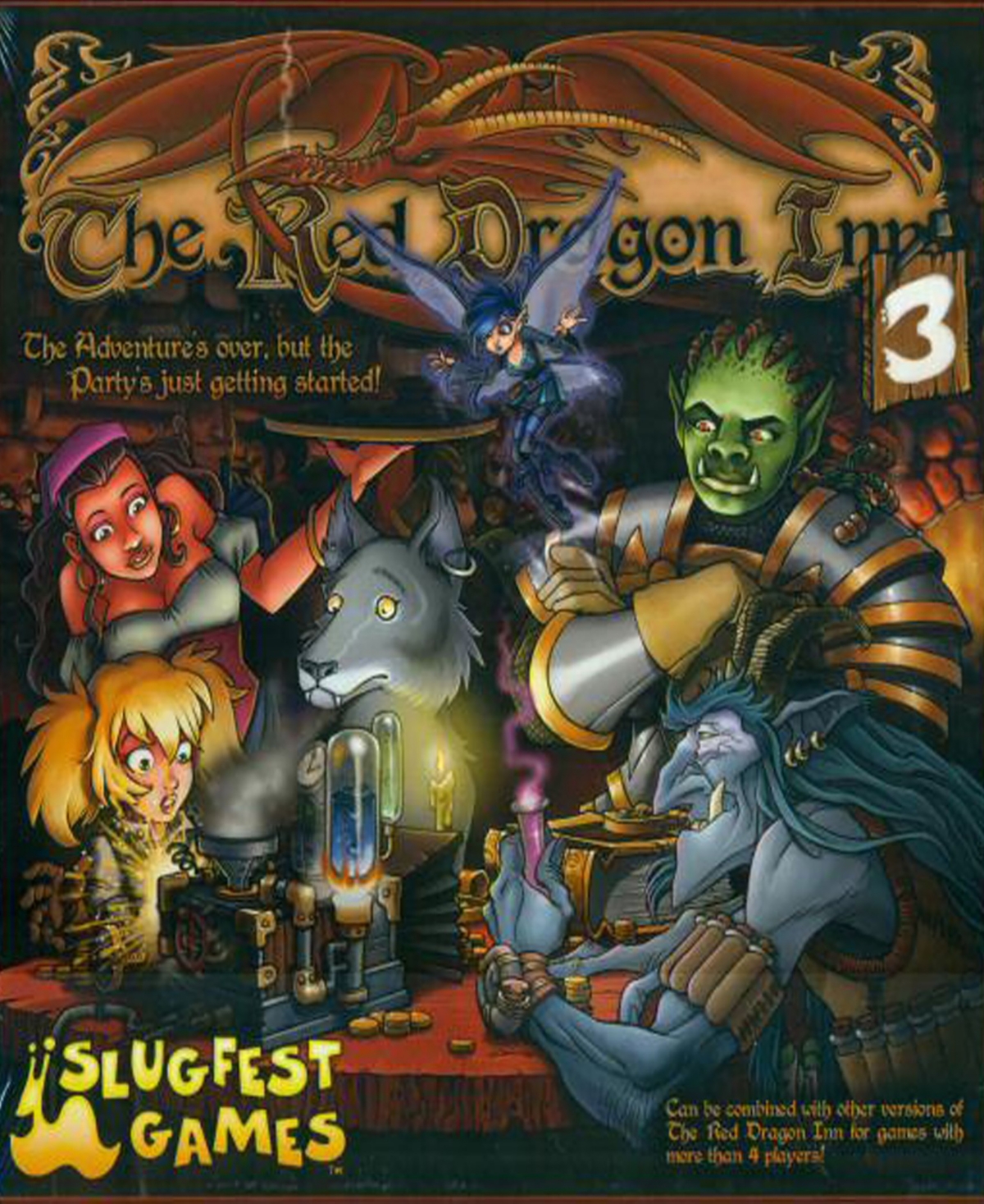 Slugfest Games Red Dragon Inn 3 Board Game In Multi