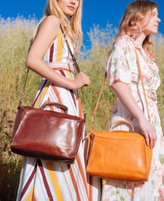 Gypsy Soul Leather Satchel Bag