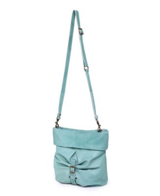Sweet Lotus Leather Bucket Bag