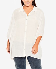 Plus Size Renata Longline Shirt