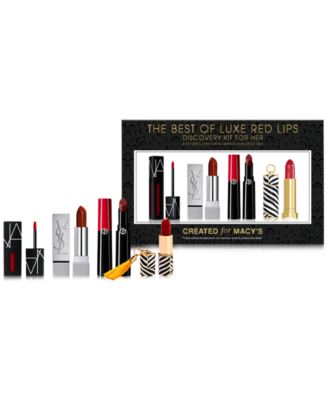 Created For Macy's 4-Pc. The Best Of Luxe Red Lips Discovery Set, Created for Macy's