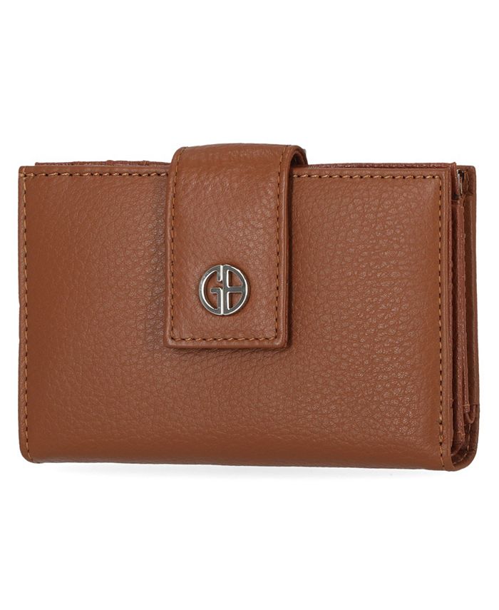 Giani Bernini Softy Core Women Leather Brown Wallet