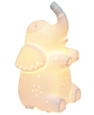Porcelain Elephant Shaped Table Lamp