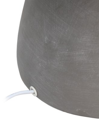Round Concrete Table Lamp