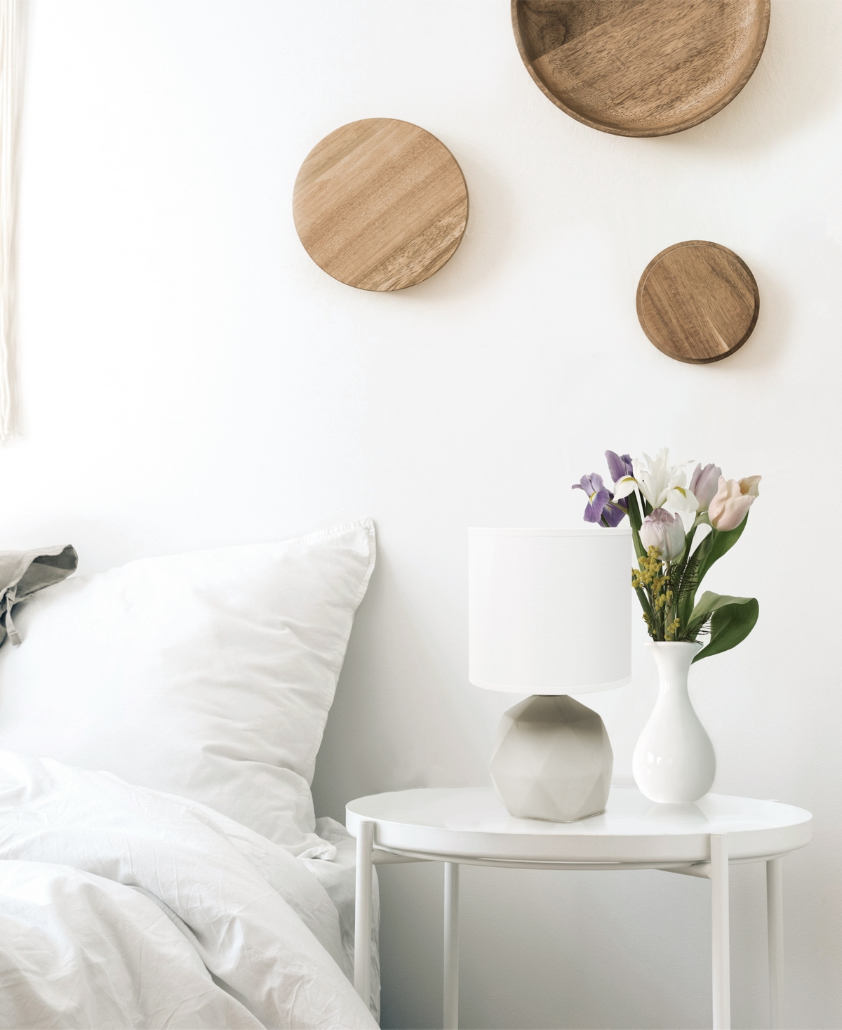 Simple Designs Geometric Concrete Lamp