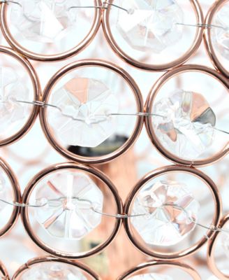 Elipse 8" Crystal Ball Sequin Table Lamp