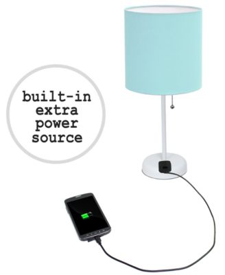 Stick Lamp with Charging Outlet