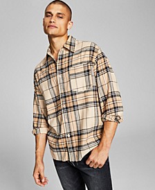 Men's Regular-Fit Plaid Flannel Shirt