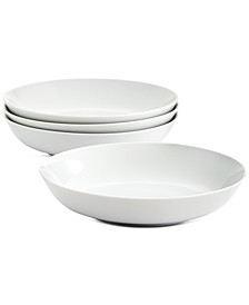 Basics Coupe Dinner Bowls, Set of 4, Created for Macy's