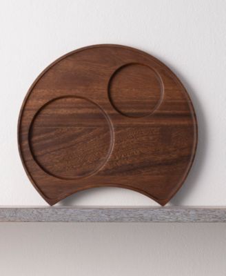 Kona Wood Crescent Serving Tray, 13"