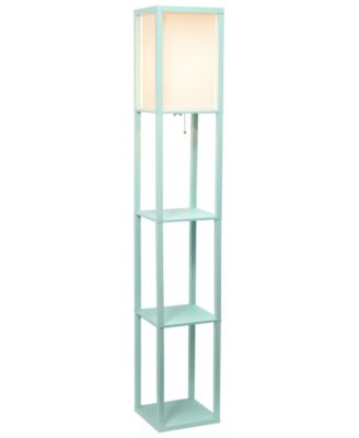 Elegant Designs Romantic Cascading Crystal and Chrome Floor Lamp