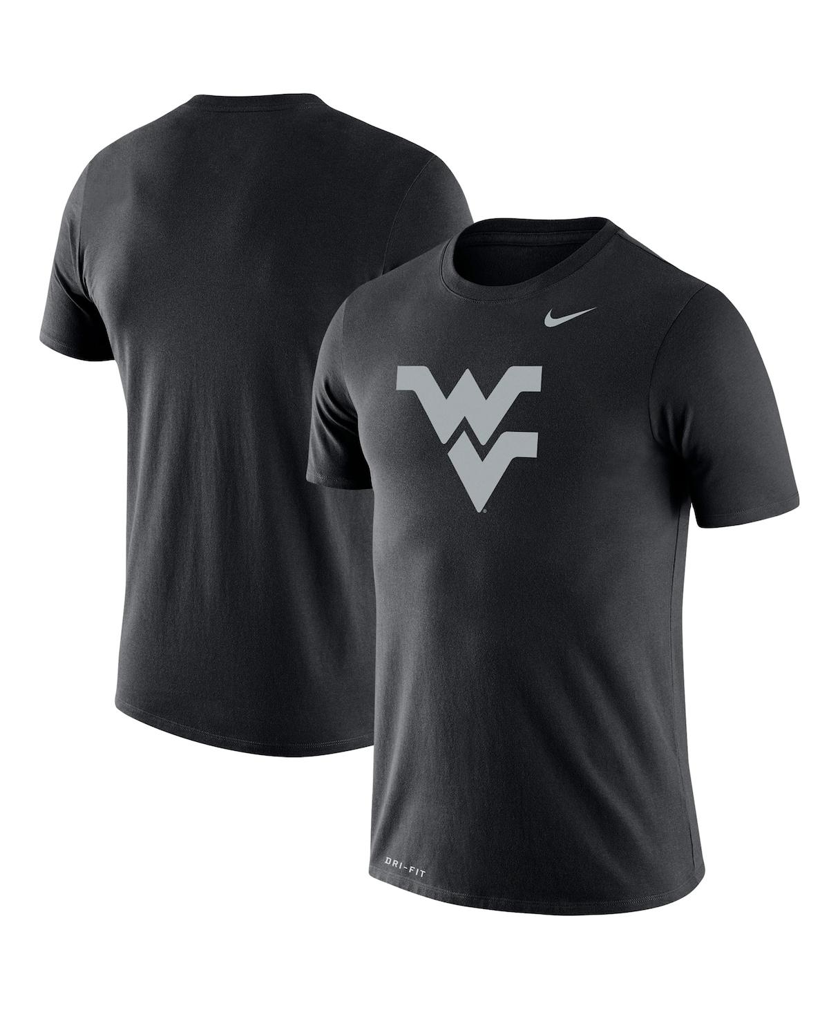 Men's Nike Black West Virginia Mountaineers School Logo Legend Performance T-shirt