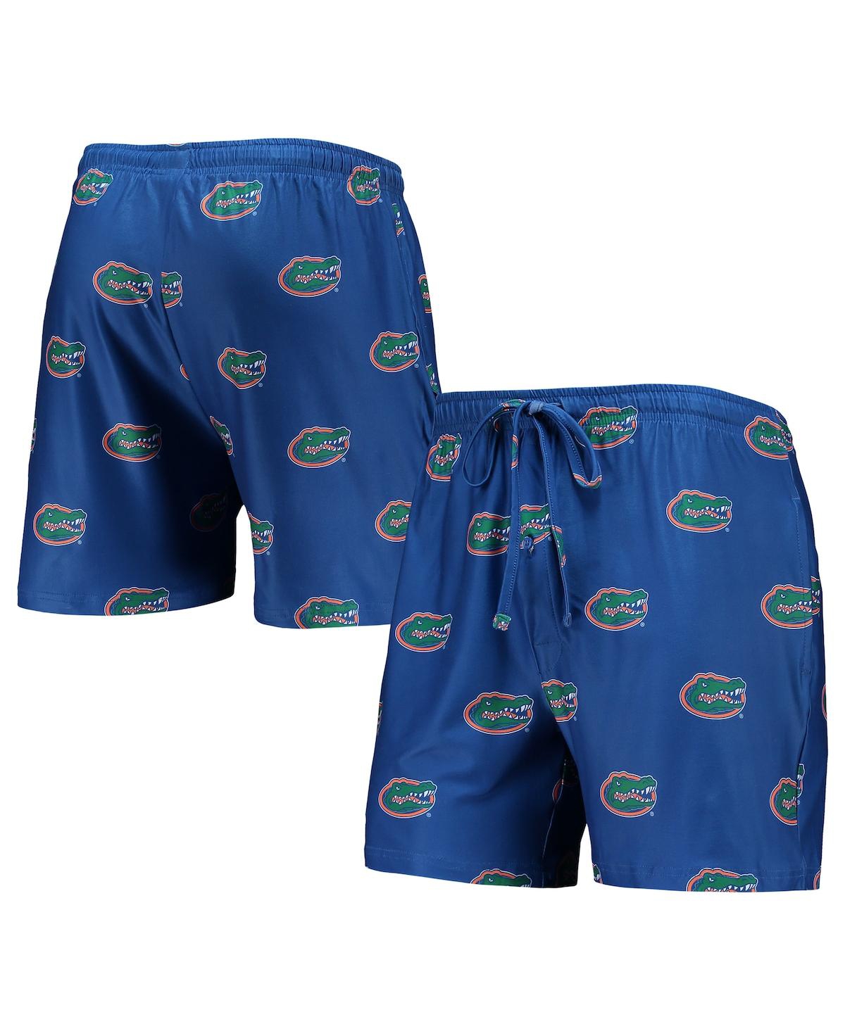 Shop Concepts Sport Men's  Royal Florida Gators Flagship Allover Print Jam Shorts