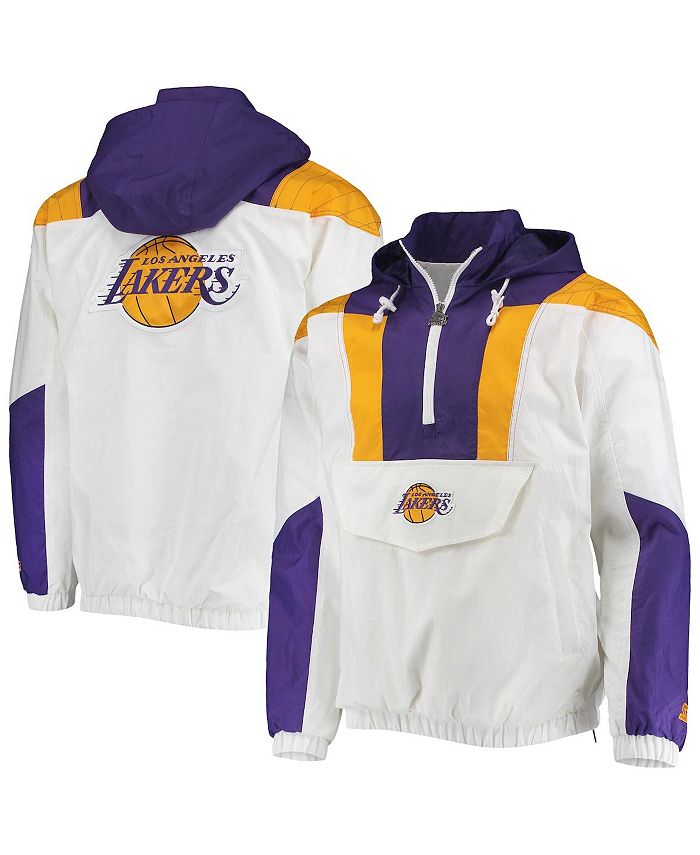 Lakers pullover cheap starter jacket