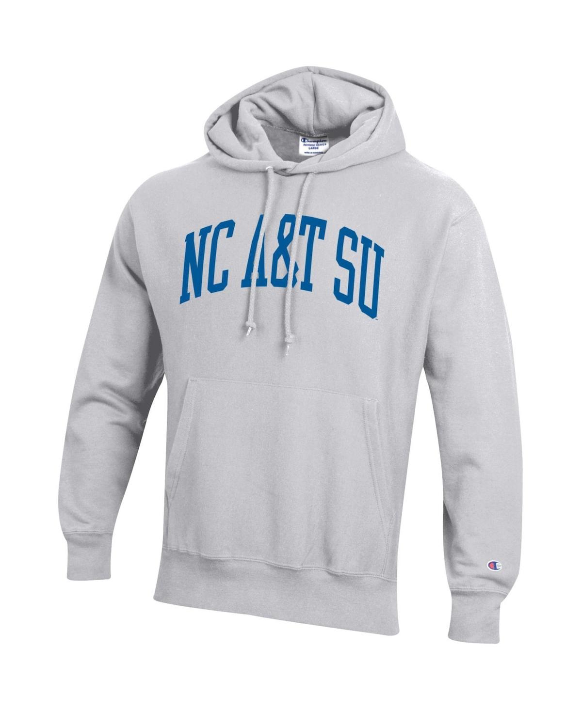 Champion Men's  Gray North Carolina A&t Aggies Tall Arch Pullover Hoodie In Gray