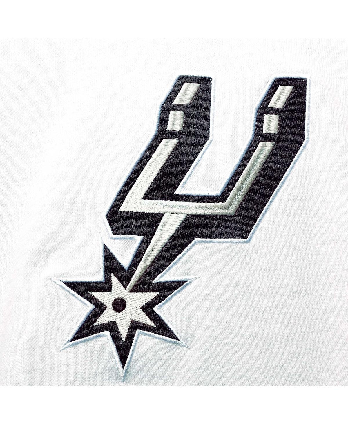 Outerstuff Youth Heathered Gray San Antonio Spurs Lived In Pullover Hoodie In Heathered Gray