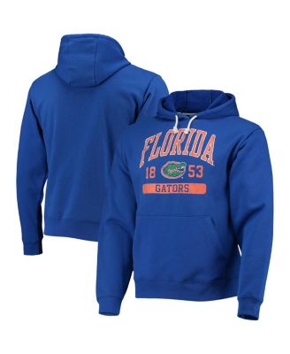 Men's Royal Florida Gators Volume Up Essential Fleece Pullover Hoodie