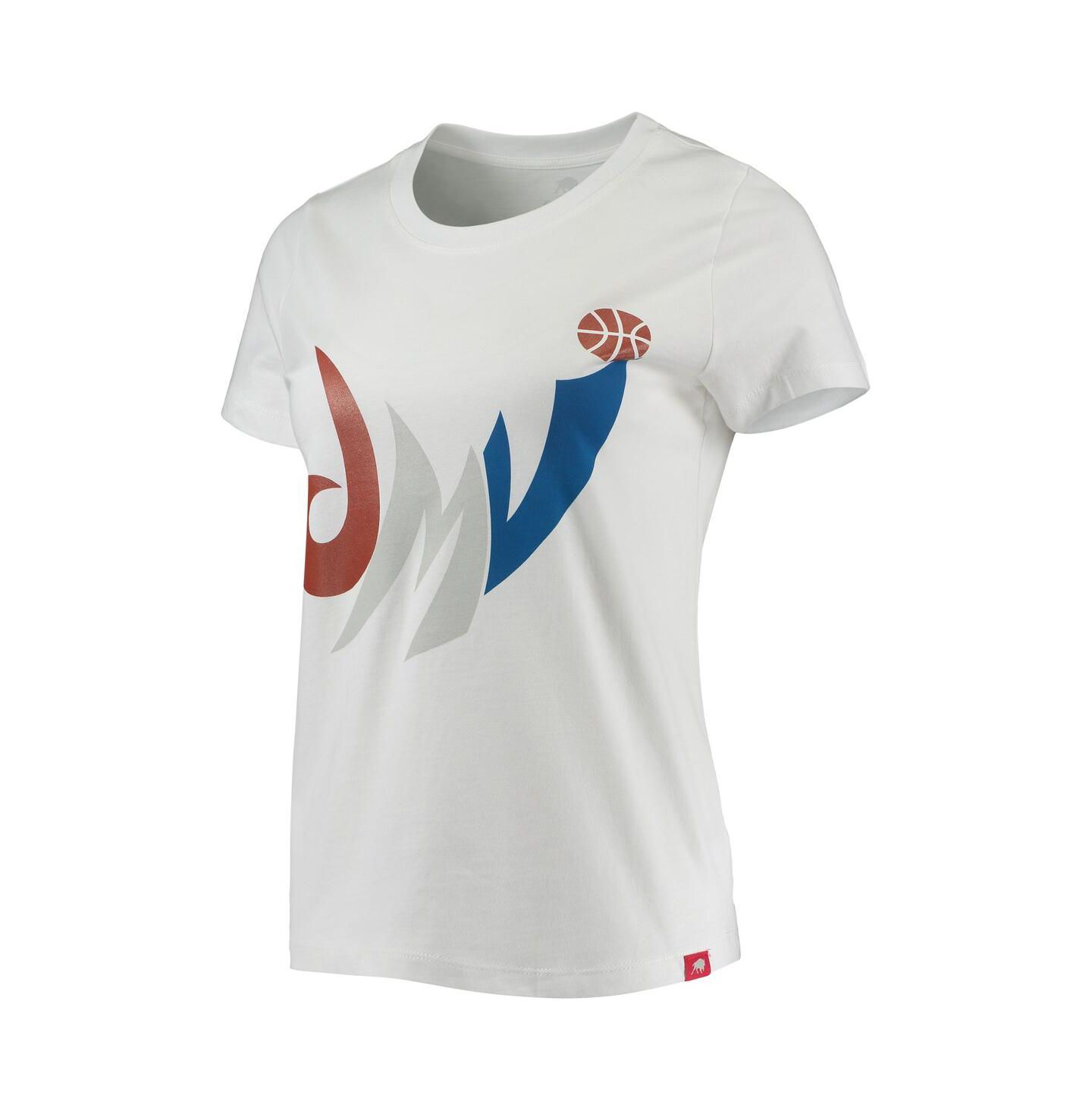 Женская футболка Sportiqe White Washington Wizards Cabo — фото 3