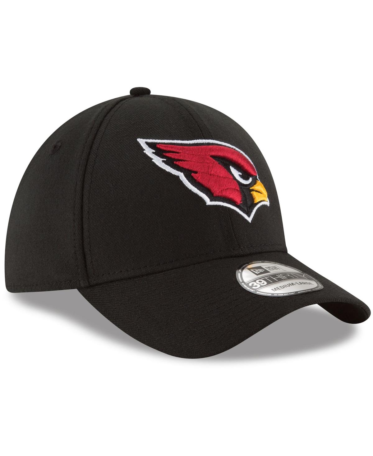 Shop New Era Men's  Black Arizona Cardinals Team Classic 39thirty Flex Hat
