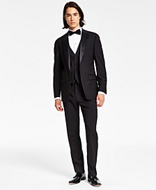 Men's X-Fit Slim-Fit Infinite Stretch Black Tuxedo Suit Separates