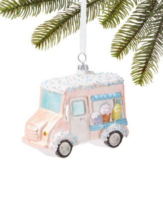 Holiday Lane - Sugar Plum Ice Cream Truck Ornament