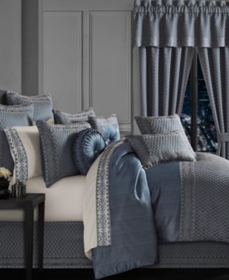 Five Queens Court Leah 4 Piece Comforter Set, Queen - Macy's