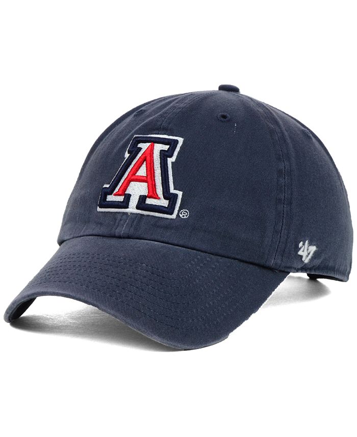 '47 Brand Arizona Wildcats NCAA Clean-Up Cap - Macy's