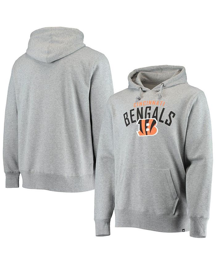 47 Brand / Men's Cincinnati Bengals Headline Grey Pullover Hoodie