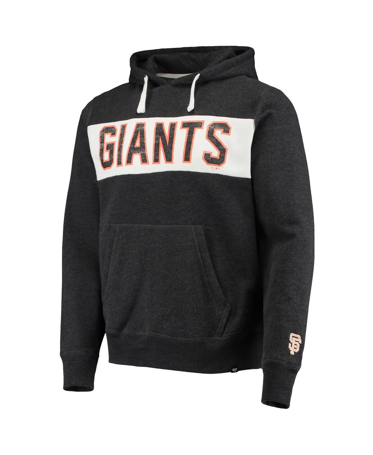 Men's '47San Francisco Giants Team Pullover Hoodie - Black