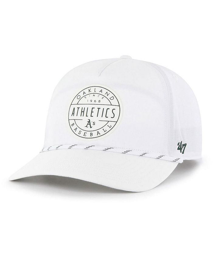 '47 Brand Men's White Oakland Athletics Suburbia Captain Snapback Hat ...