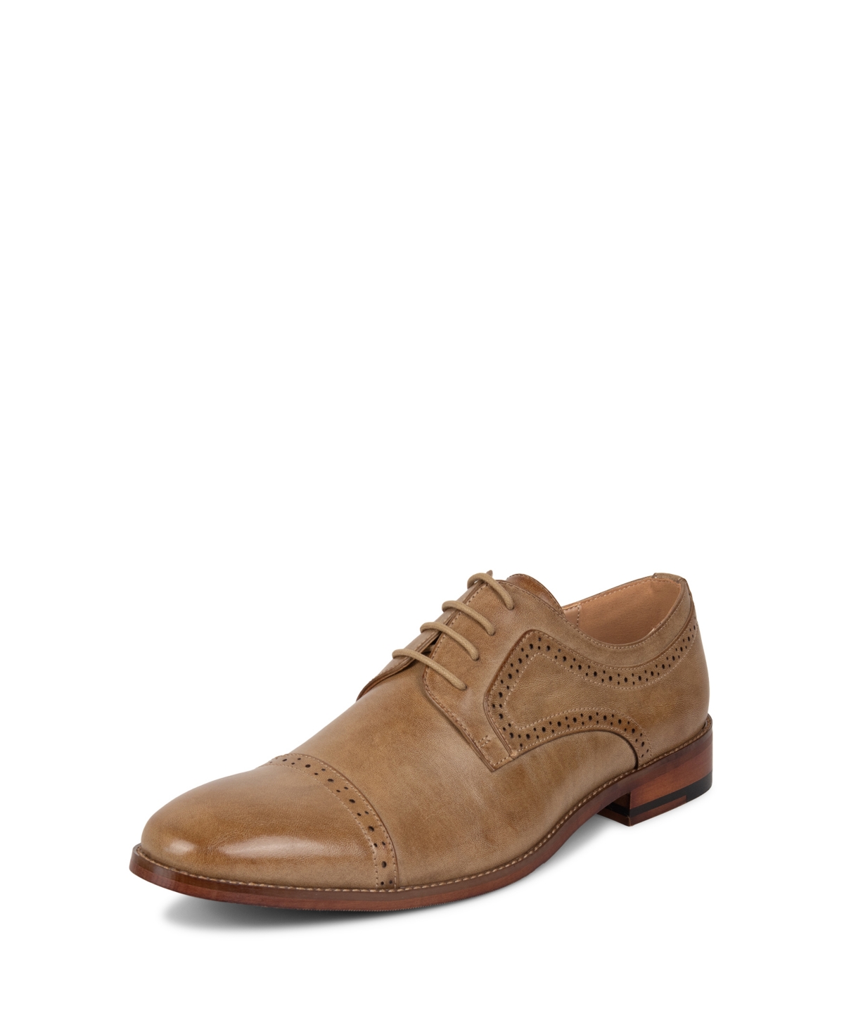 Unlisted By Kenneth Cole Men's Cheer Lace Up Dress Shoes Men's Shoes In Tan