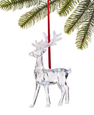 Holiday Lane - Pastel Prism Reindeer Hanging Ornament